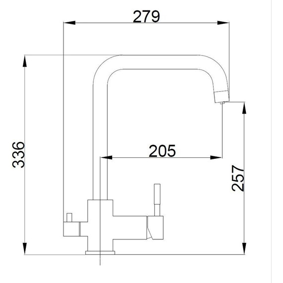 Смесители для кухни Haiba HB43829, белый - фото 3