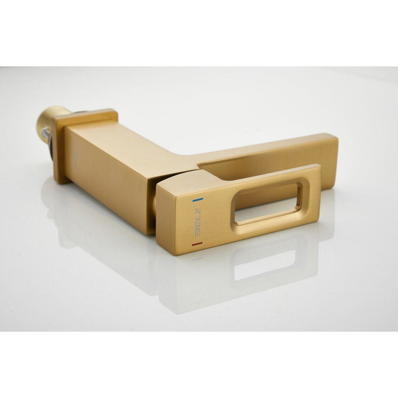 Смеситель для раковины Belz B10658-5, золото - фото 2