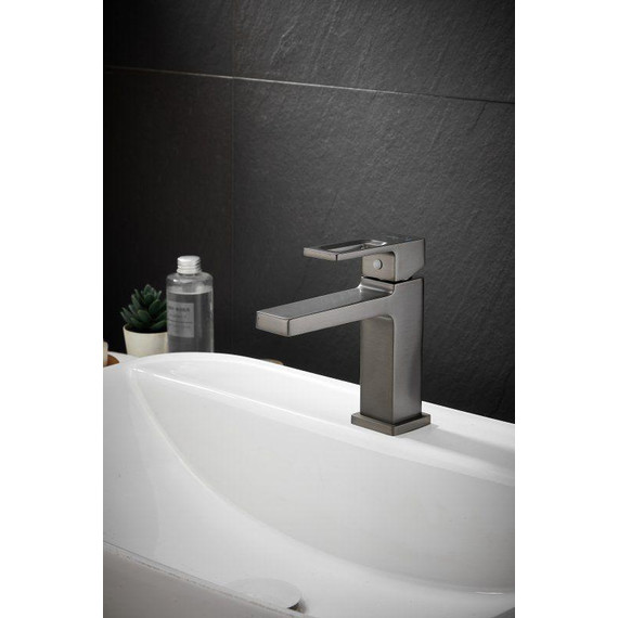 Смеситель для раковины Belz B10658-3, оружейная сталь - фото 6