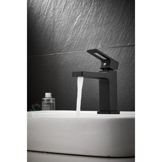 Смеситель для раковины Belz B10658-7, чёрный - фото 5