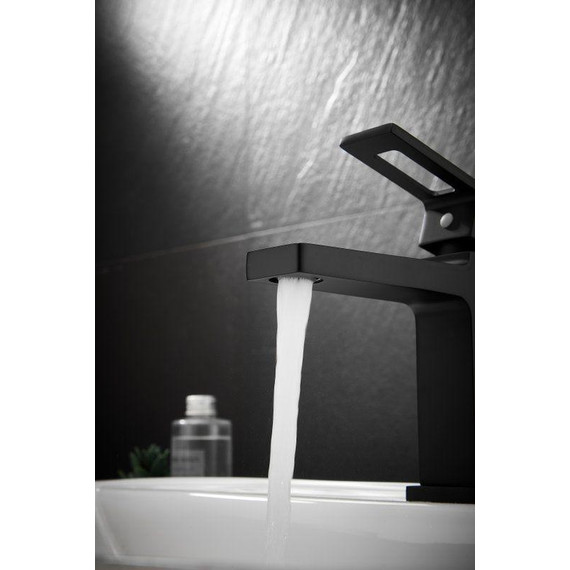 Смеситель для раковины Belz B10658-7, чёрный - фото 8