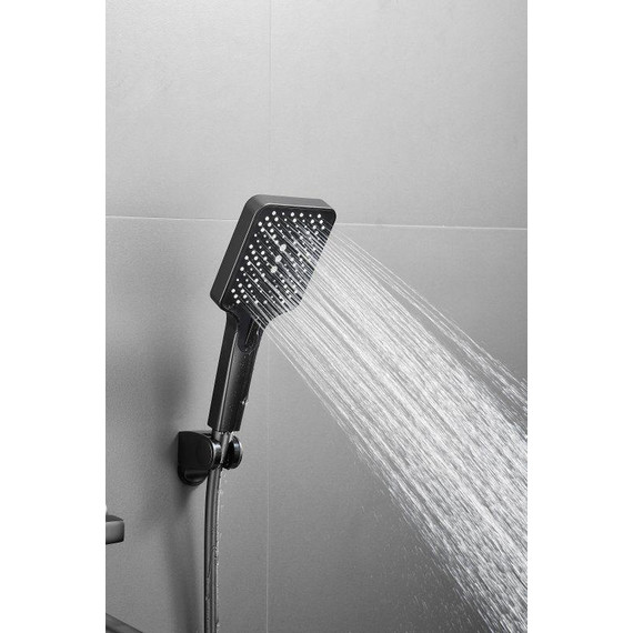 Смеситель для ванны Belz B22715-3, оружейная сталь - фото 11