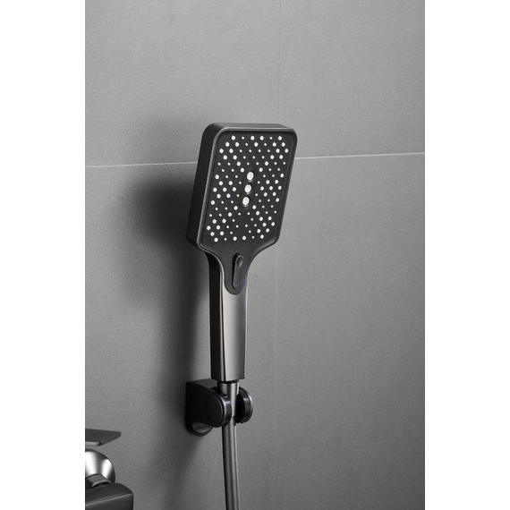 Смеситель для ванны Belz B22715-3, оружейная сталь - фото 12