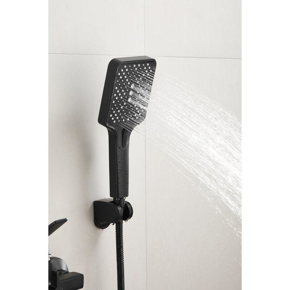 Смеситель для ванны Belz B22715-7, чёрный матовый - фото 46