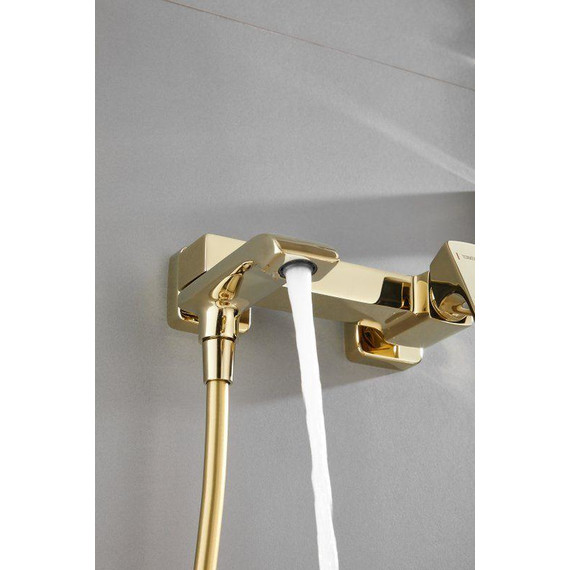 Смеситель для ванны Belz B60507-5, золото - фото 19
