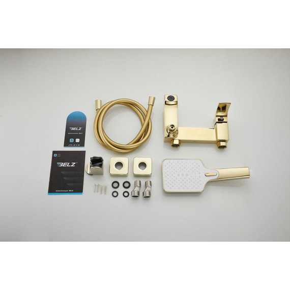 Смеситель для ванны Belz B60507-5, золото - фото 46