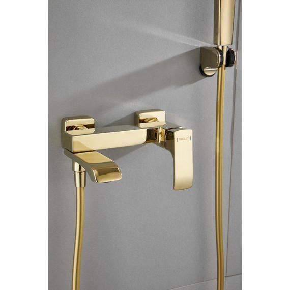 Смеситель для ванны Belz B60507-5, золото - фото 9