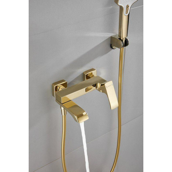 Смеситель для ванны Belz B60507-5, золото - фото 6
