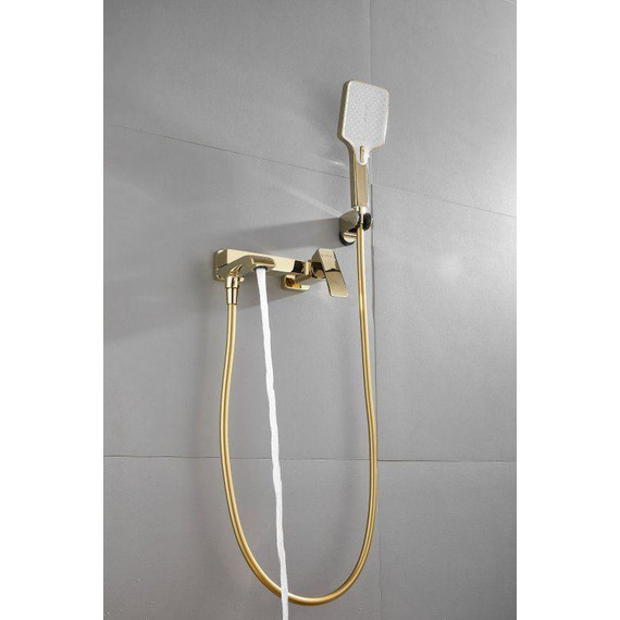 Смеситель для ванны Belz B60507-5, золото - фото 7