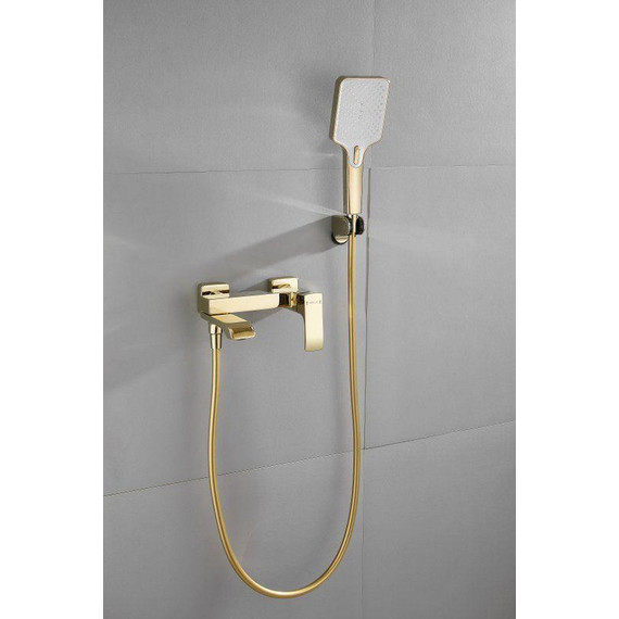 Смеситель для ванны Belz B60507-5, золото - фото 2