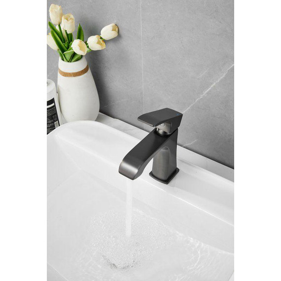 Смеситель для раковины Belz B10507-3, оружейная сталь - фото 15