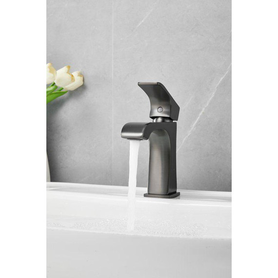 Смеситель для раковины Belz B10507-3, оружейная сталь - фото 21