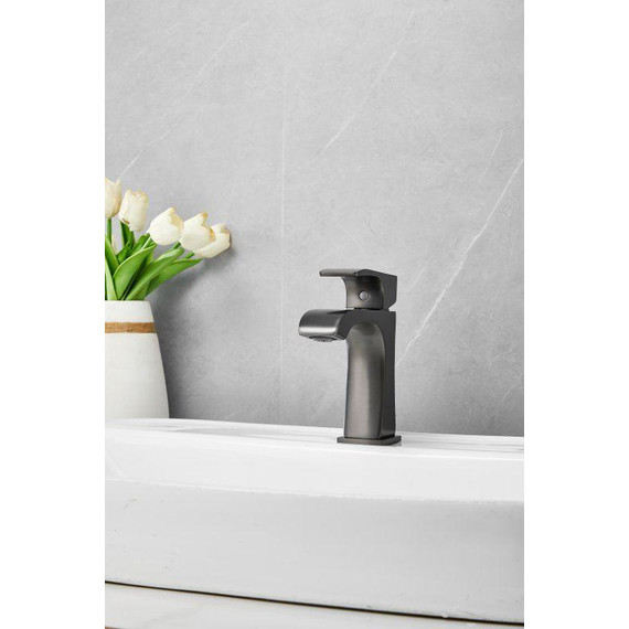 Смеситель для раковины Belz B10507-3, оружейная сталь - фото 7