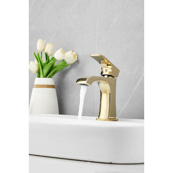 Смеситель для раковины Belz B10507-5, золото - фото 18