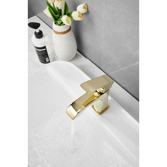 Смеситель для раковины Belz B10507-5, золото - фото 26