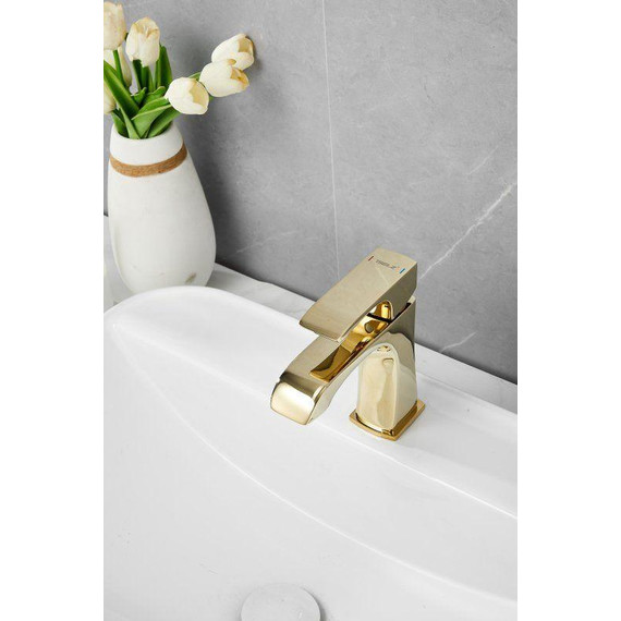 Смеситель для раковины Belz B10507-5, золото - фото 11