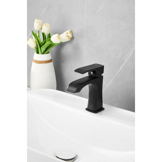 Смеситель для раковины Belz B10507-7, чёрный - фото 4