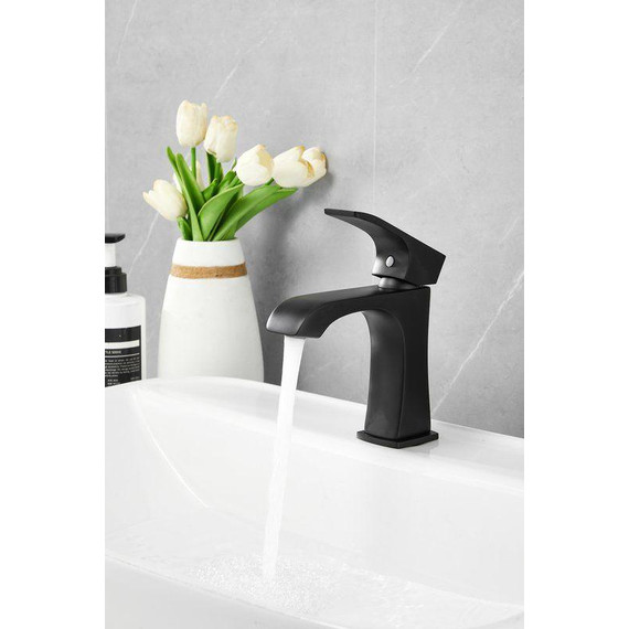 Смеситель для раковины Belz B10507-7, чёрный - фото 5