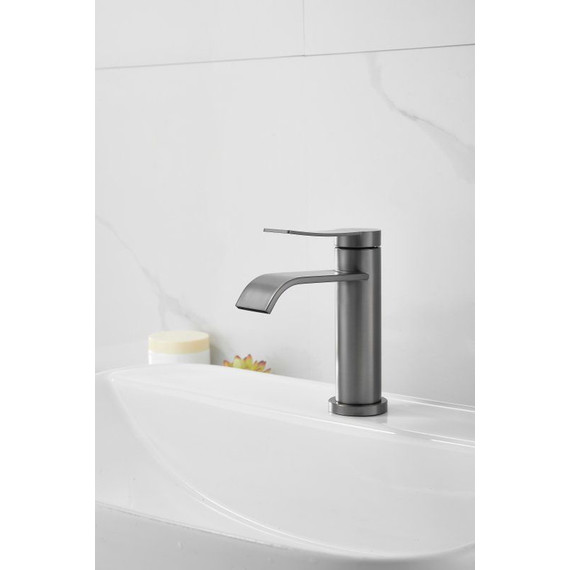 Смеситель для раковины Belz B10812-3, оружейная сталь - фото 19