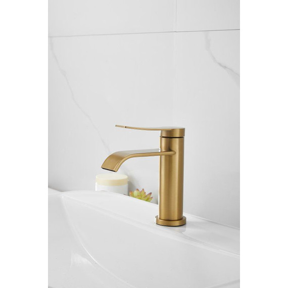 Смеситель для раковины Belz B10812-5, золото - фото 10