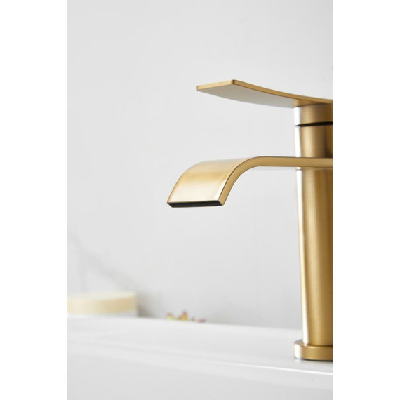 Смеситель для раковины Belz B10812-5, золото - фото 11