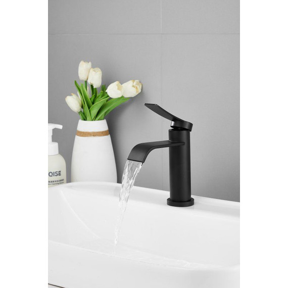 Смеситель для раковины Belz B10812-7, чёрный - фото 8