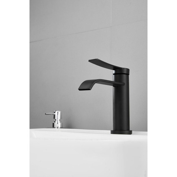 Смеситель для раковины Belz B10812-7, чёрный - фото 5