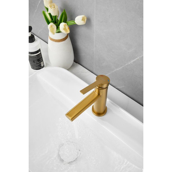 Смеситель для раковины Belz B10813-5, золото - фото 15