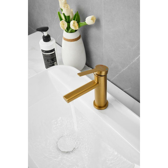 Смеситель для раковины Belz B10813-5, золото - фото 20