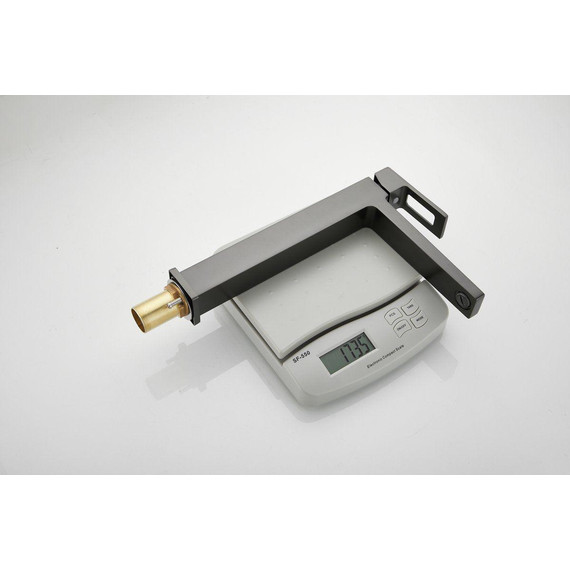 Смеситель для раковины высокий Belz B11658-3, оружейная сталь - фото 17