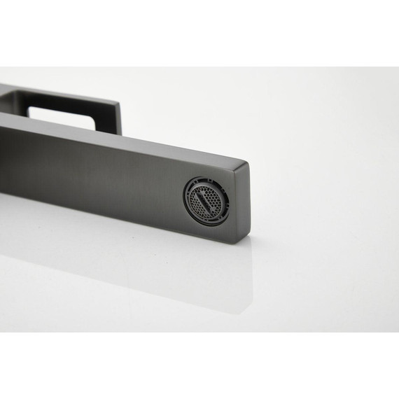 Смеситель для раковины высокий Belz B11658-3, оружейная сталь - фото 15