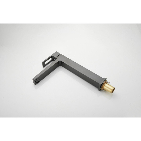 Смеситель для раковины высокий Belz B11658-3, оружейная сталь - фото 14