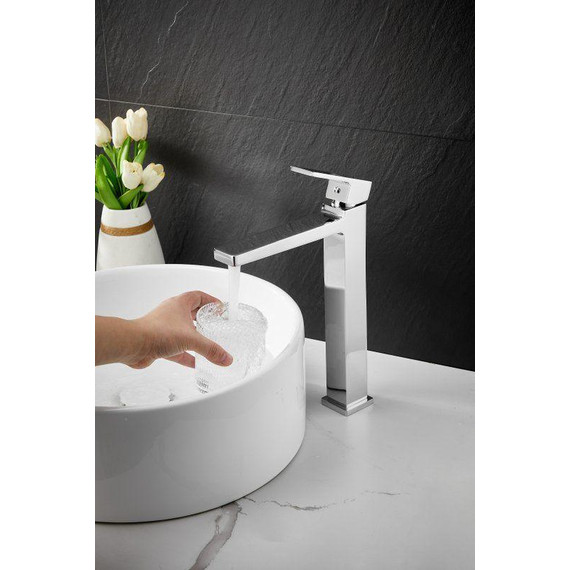 Смеситель для раковины высокий Belz B11658 - фото 7