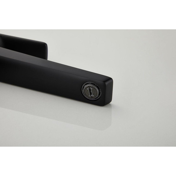 Смеситель для раковины высокий Belz B11715-7, чёрный матовый - фото 11