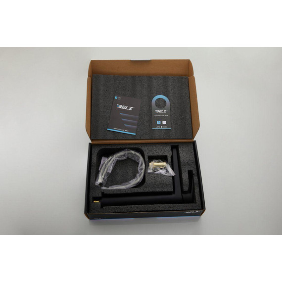 Смеситель для раковины высокий Belz B11715-7, чёрный матовый - фото 25