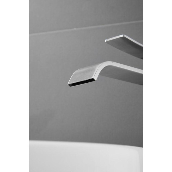 Смеситель для раковины высокий Belz B11812-1, сатин - фото 18