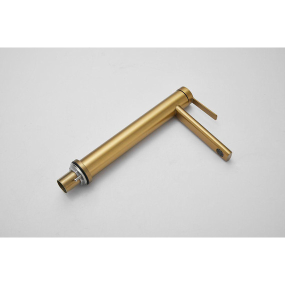 Смеситель для раковины высокий Belz B11813-5, золото брашированное - фото 18