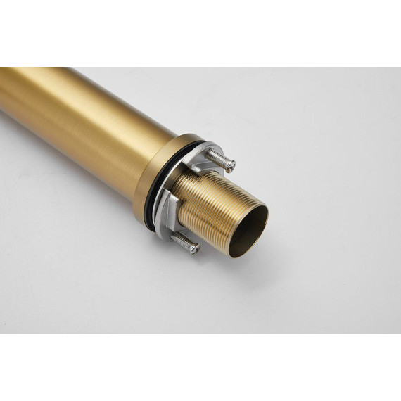 Смеситель для раковины высокий Belz B11813-5, золото брашированное - фото 22