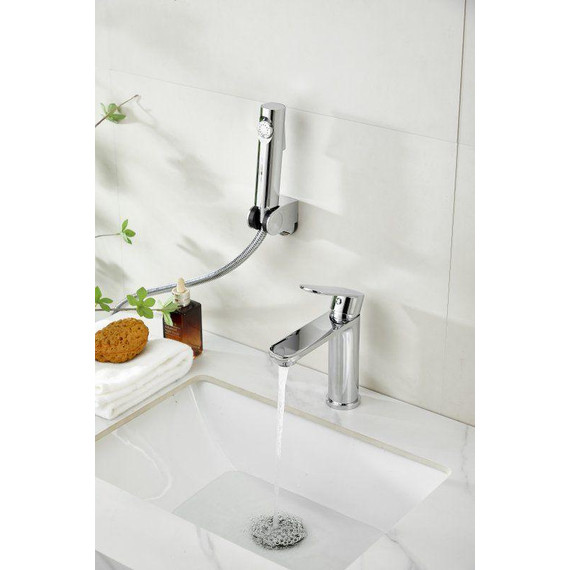 Смеситель для раковины с лейкой для биде Belz B12713 - фото 7