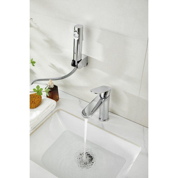 Смеситель для раковины с лейкой для биде Belz B12713 - фото 6