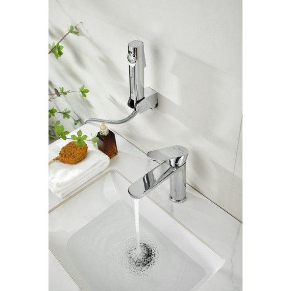 Смеситель для раковины с лейкой для биде Belz B12713 - фото 18