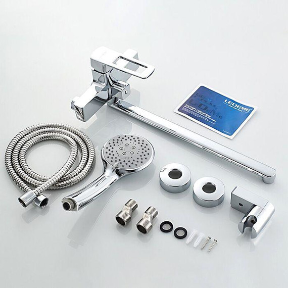 Смеситель для ванны Ledeme L2267 - фото 8