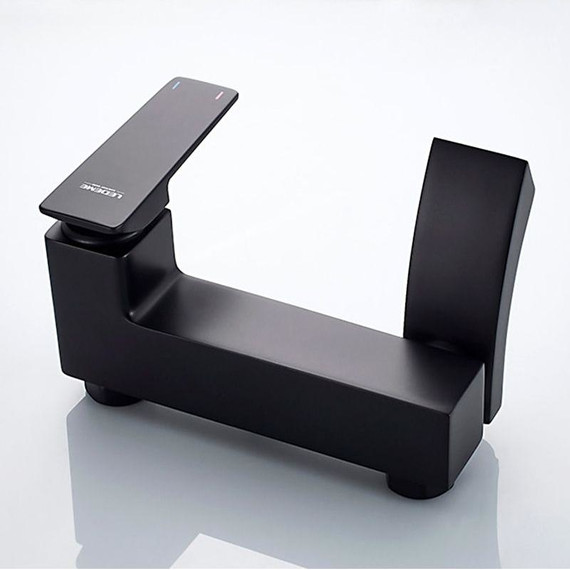 Смеситель для ванны Ledeme L3178B, чёрный - фото 3