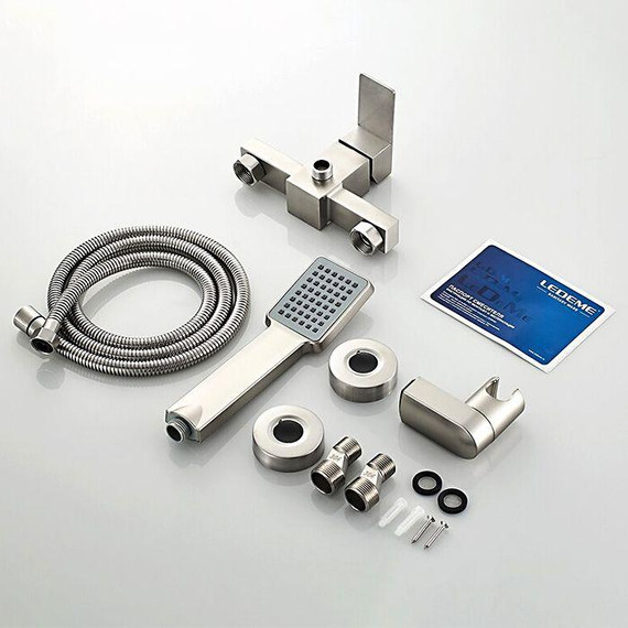 Смеситель для ванны Ledeme L72033, нержавеющая сталь - фото 9