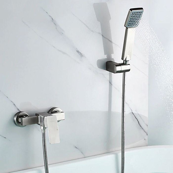 Смеситель для ванны Ledeme L72033, нержавеющая сталь - фото 2