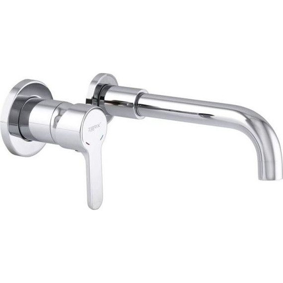 Смеситель для раковины настенный Zerix LR1003-1 - фото 