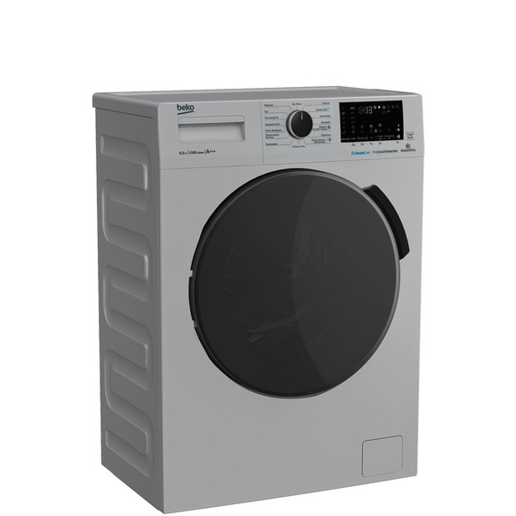 Стиральная машина Beko SteamCure WSPE6H616S, цвет серый - фото 3