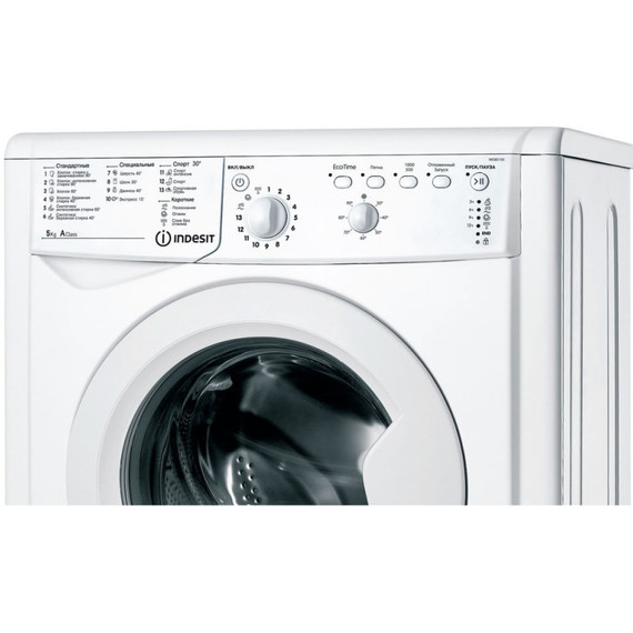 Стиральная машина Indesit IWSC 5105 белая - фото 3