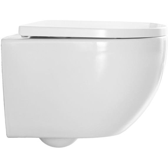 Унитаз подвесной Azario Ormi AZ-0253VD с крышкой микролифт - фото 2