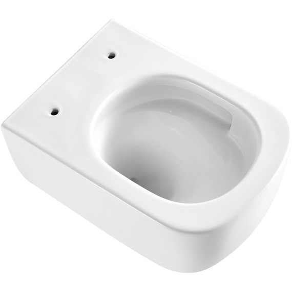 Унитаз подвесной Azario Campo AZ-1883WH с крышкой микролифт (система смыва Торнадо) - фото 3